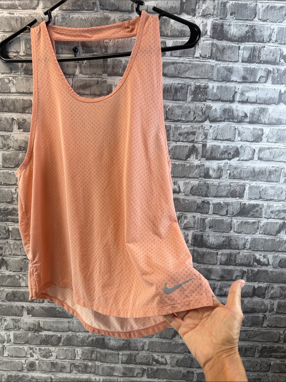 Nike Peach/Light Pink‎ Sleeveless Training Tank